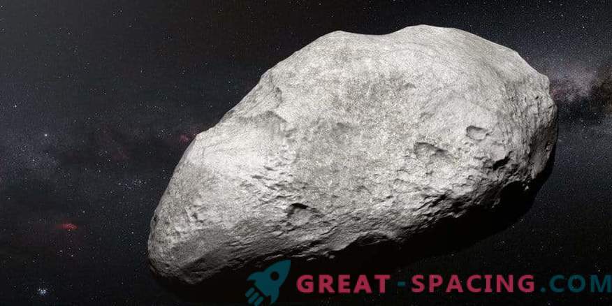 Den exilerade asteroiden noterades i den yttre delen av vårt system