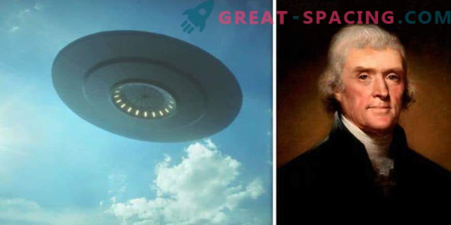 Den första officiella UFO-posten! Ärade tillhör den amerikanska presidenten?