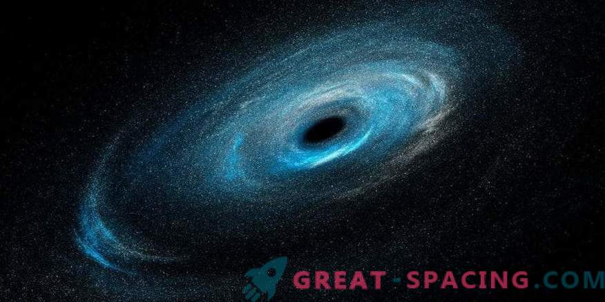 Svarta hål gömmer sig i galaxer med låg ljusstyrka