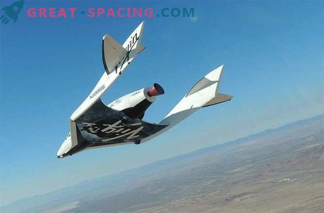 SpaceShipTwo rymdfarkoster kraschade under testflygningen