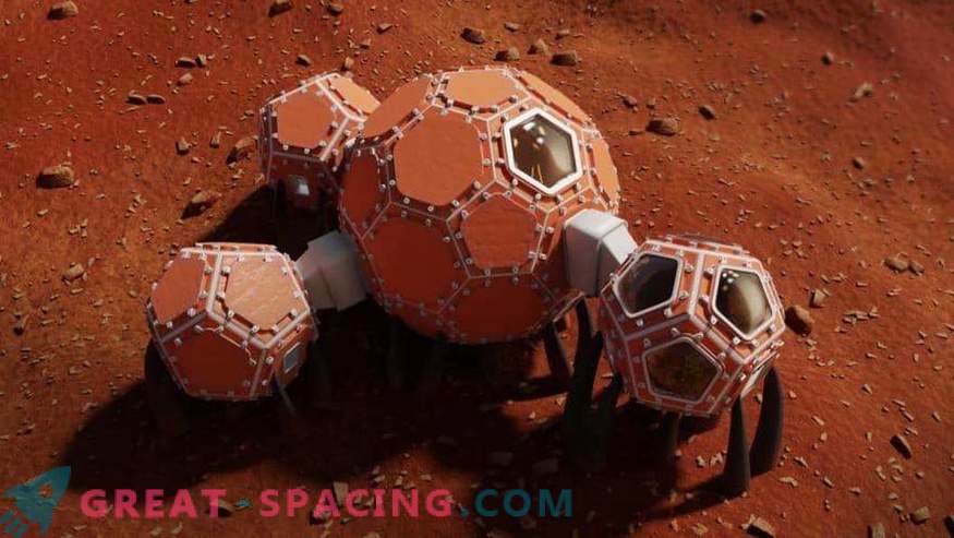 Vilka kolonier kommer att se ut på Mars. Vi erbjuder 3 alternativ