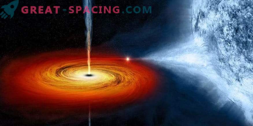Magnetfältet i ett svart hål hjälper till att förstå absorptionsprincipen