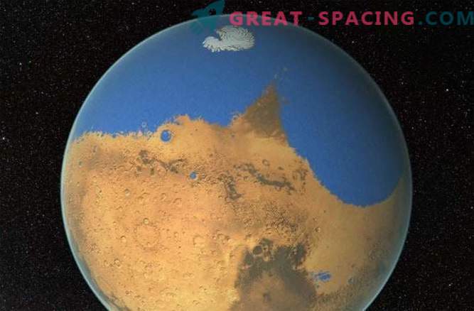 En stor tsunami förändrade landskapet på Mars