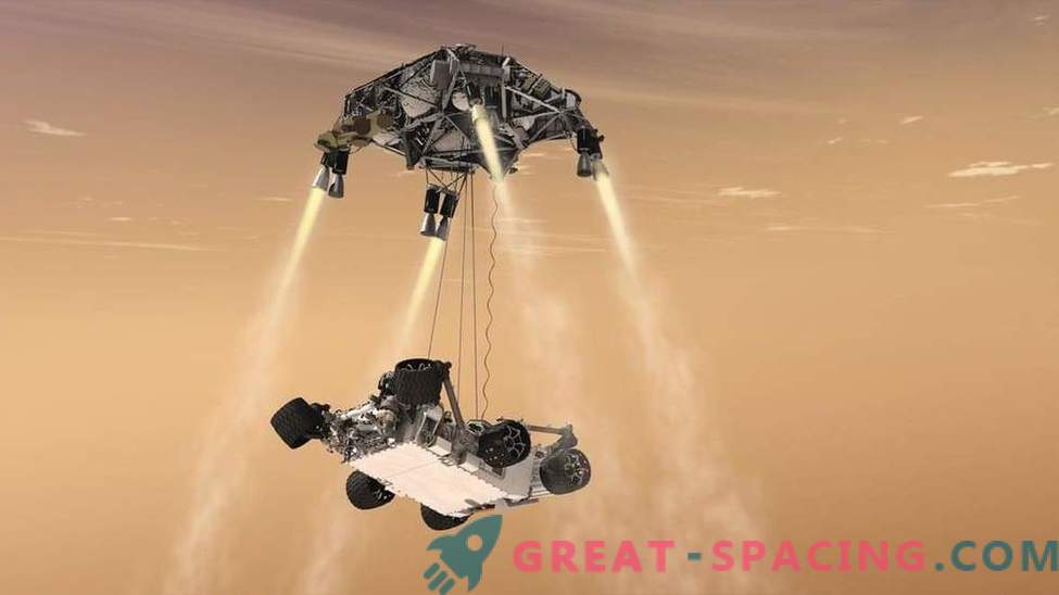 Kommer framtida Martian Rover att bryta vid landning?