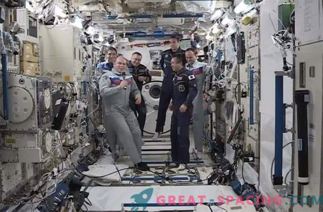 Den japanska astronauten tog kommandot på ISS