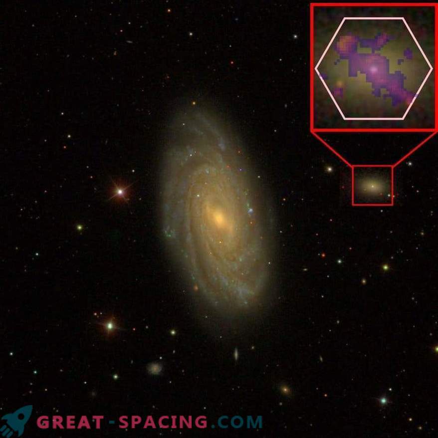 Det svarta hålet avslöjar hemligheterna hos utvecklingen av små galaxer