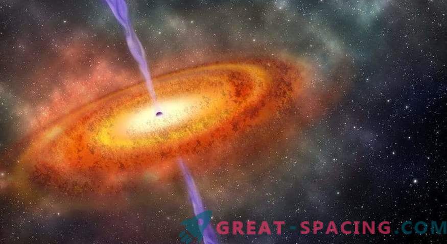Supermassiv svart hål i barnens universum