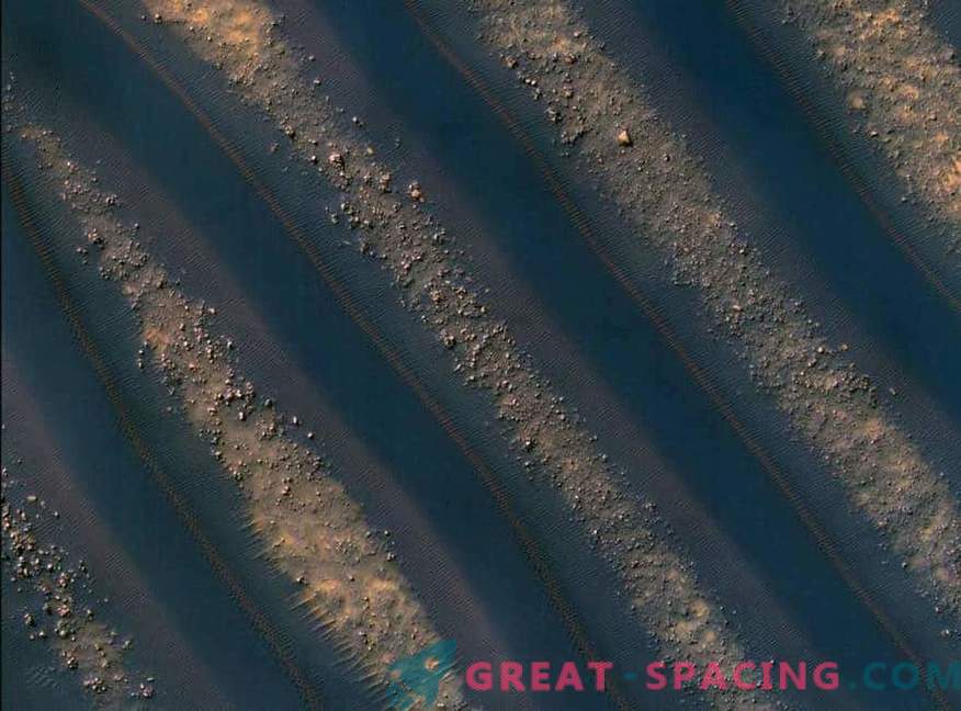 Det finns reella sanddyner på Mars