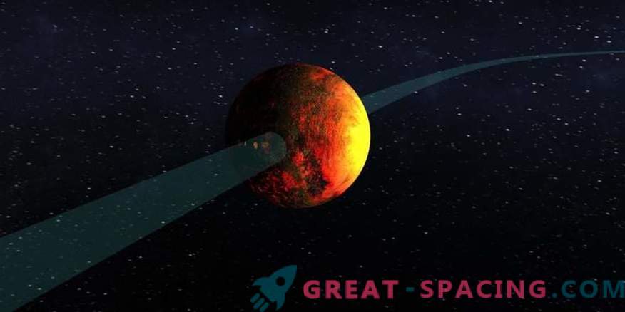 Exoplanet pussel forskare. Varför är hon så långt från sin stjärna