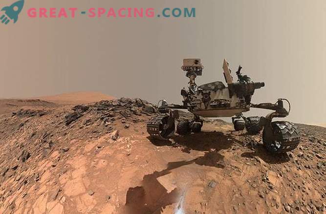 Episka första året av nyfikenhet på Mars: foton
