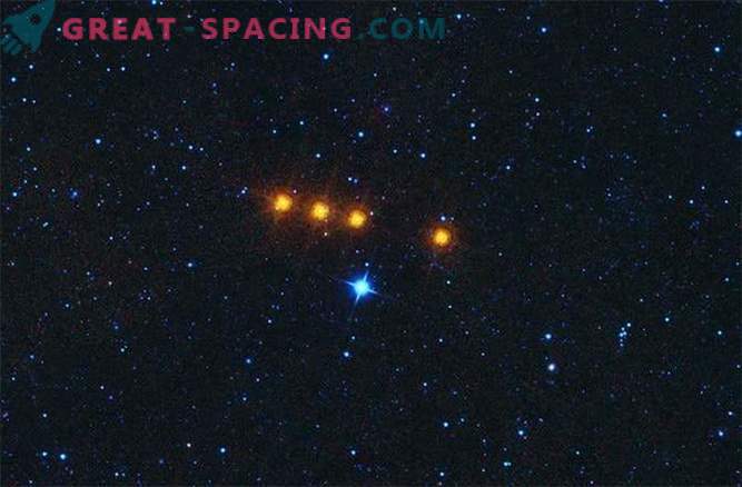 Förflyttningen av asteroid Oddball spårades med ett infrarött teleskop
