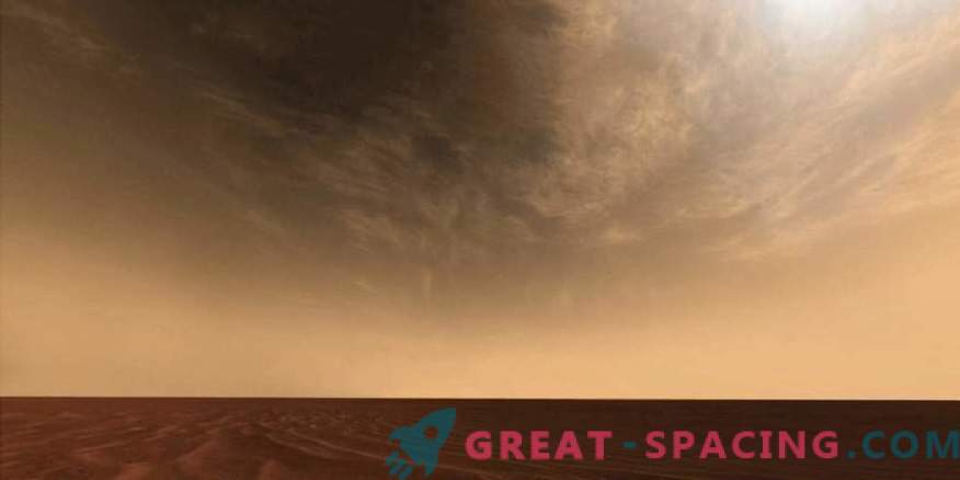 Mars-Express utforskar höghöjd moln