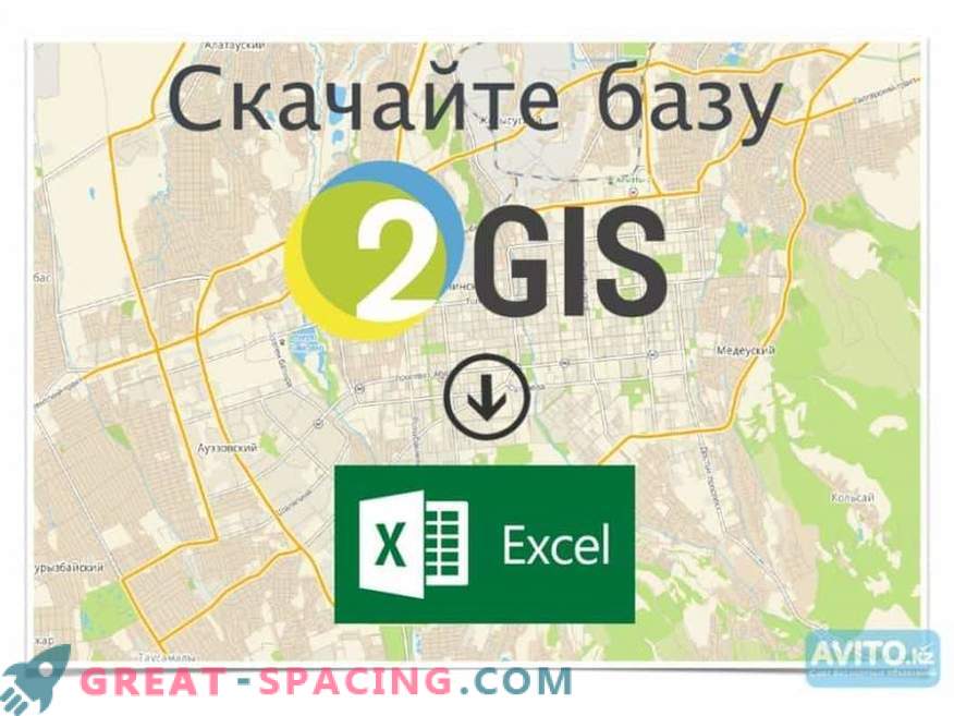2GIS-databas - fullständighet av data om organisationer och stad