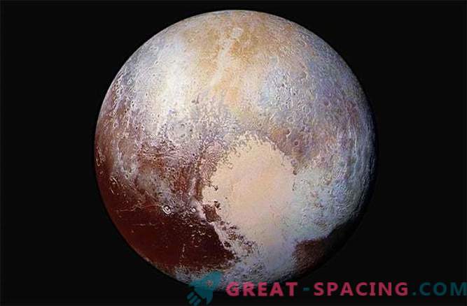 Bilder av Pluto visar den komplexa geologin av dvärgplaneten