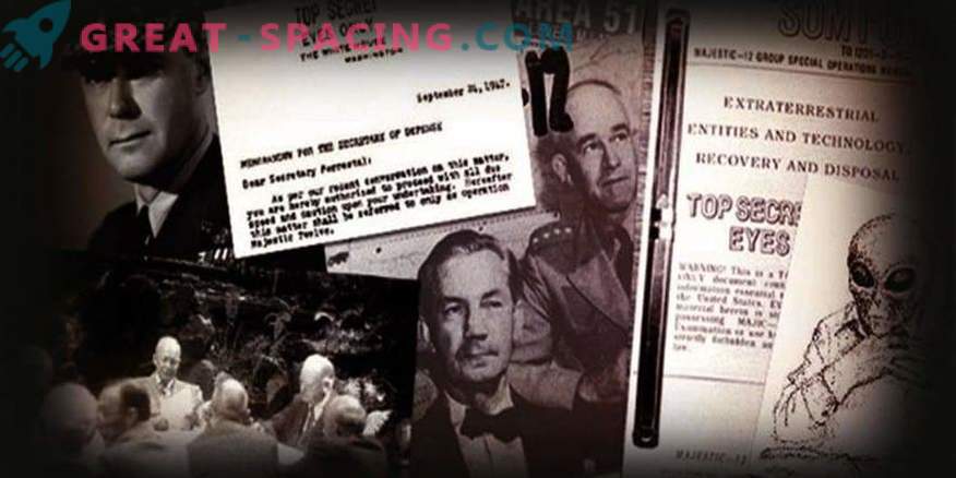 Kan ett dokument från 1952 bekräfta förekomsten av en hemlig grupp som studerar oidentifierade objekt