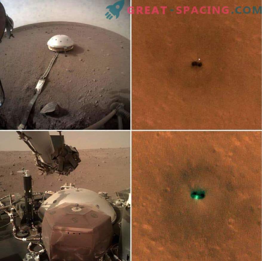 Nya bilder av InSight Martian Apparatus