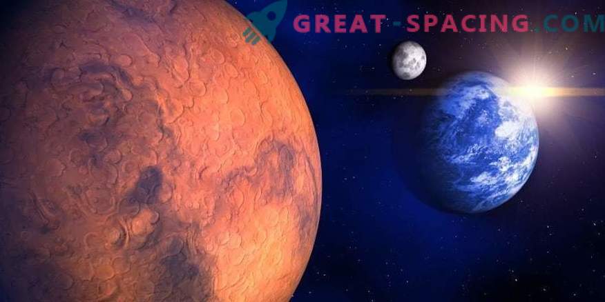 Studien avslöjar hemligheterna av bildandet av Mars och jorden