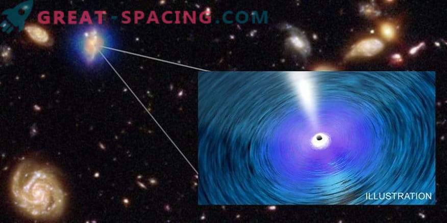 Supermassiva svarta hål växer upp sina galaxer