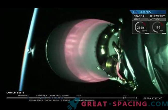 SpaceX gjorde det femte försöket att landa en Falcon-9-missil