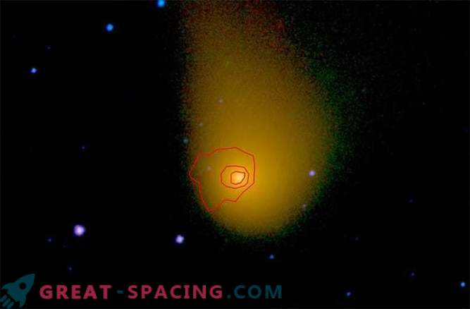 Comets spyar växthusgaser i rymden