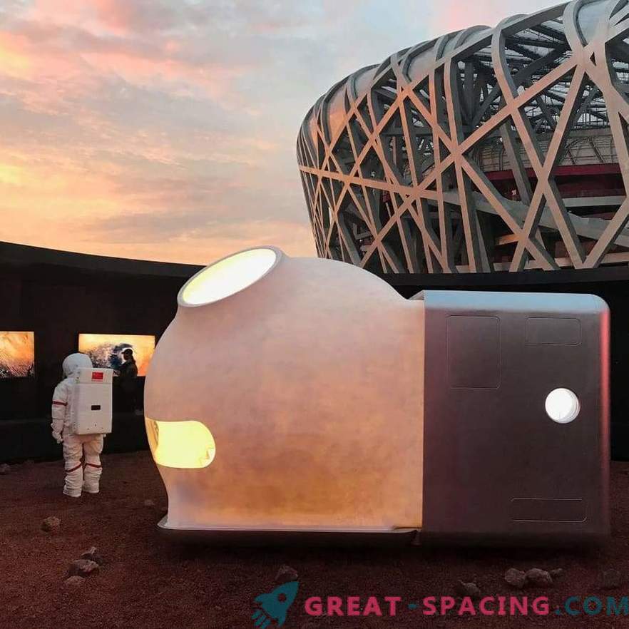 Mysiga mini-hus för Mars explorers