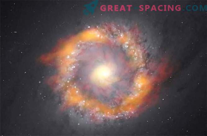 Hur man bestämmer vikten av ett svart hål - ett monster av en spiralgalax?
