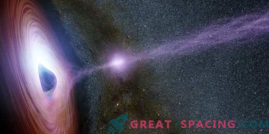 Flytta ett supermassivt svart hål?