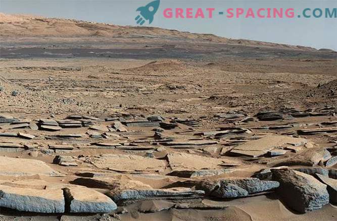 Studier av de antika vattnen i Mars av nyfikenhetens rover: foto
