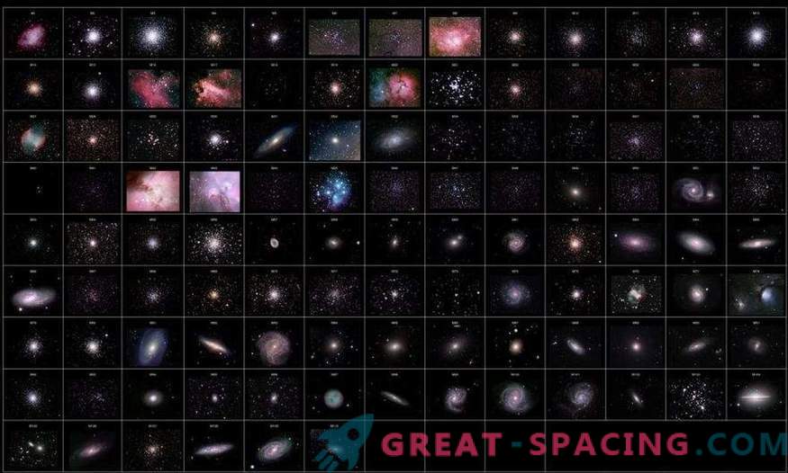 Hur såg den berömda Charles Messier-katalogen?