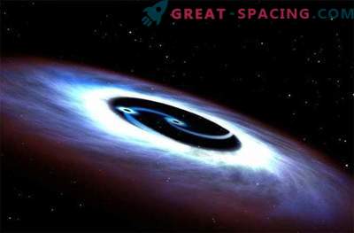 Svarta hål kretsar runt en quasar i en dödlig kamp