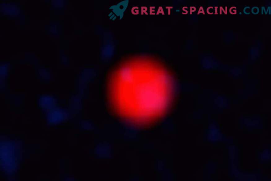 Den första enkla gammastrålningsbytet i en teleskopisk undersökning