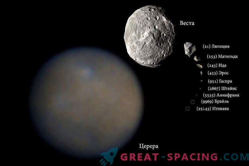 Ceres: den största asteroiden och den minsta dvärgplaneten
