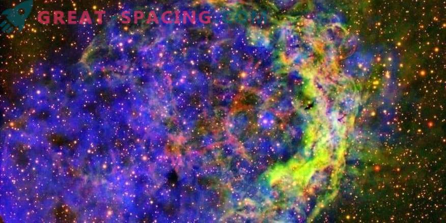 Bilder av kosmos: Star gasbubbla