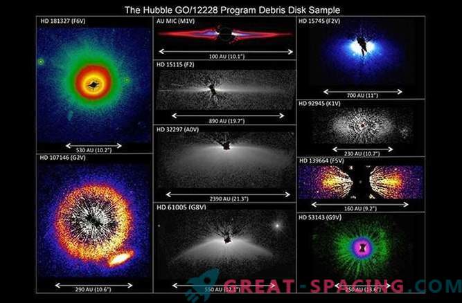 Hubble såg en enorm stjärna damm: Foto