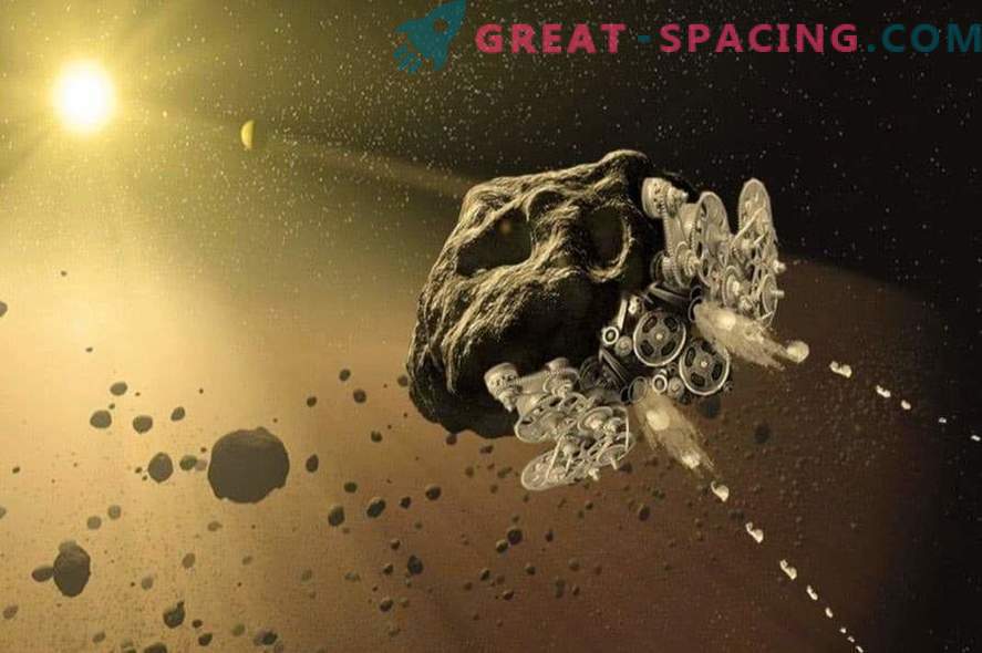 Kan vi vända asteroider till rymdskepp?
