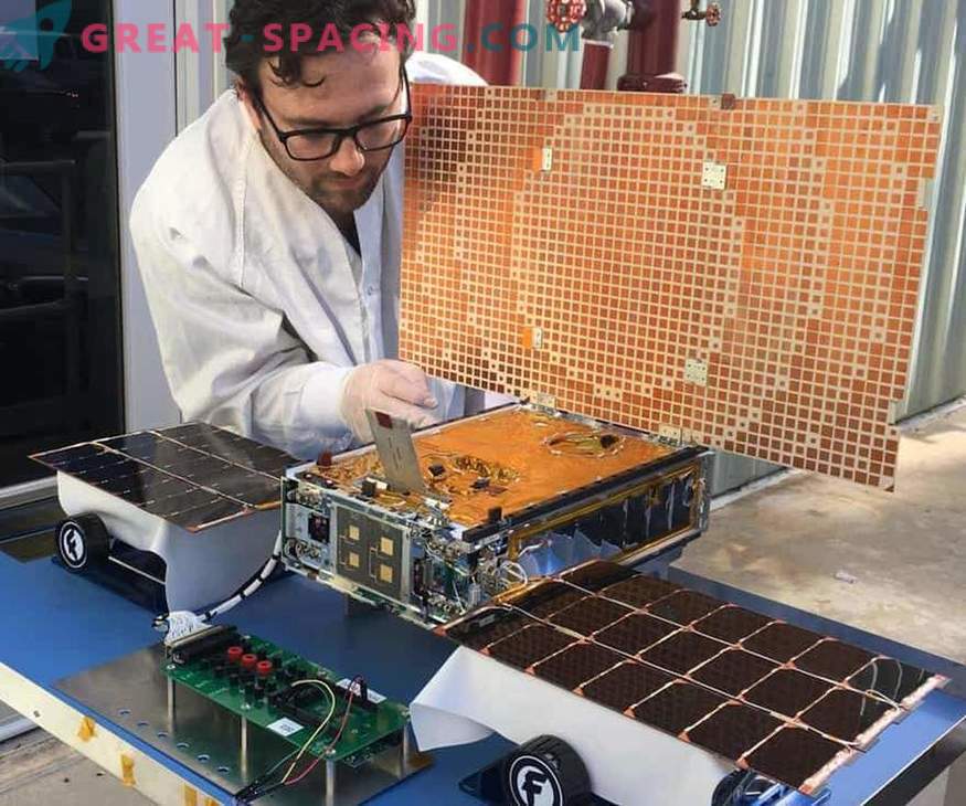 Tiny satelliter leder till Mars för ett viktigt test