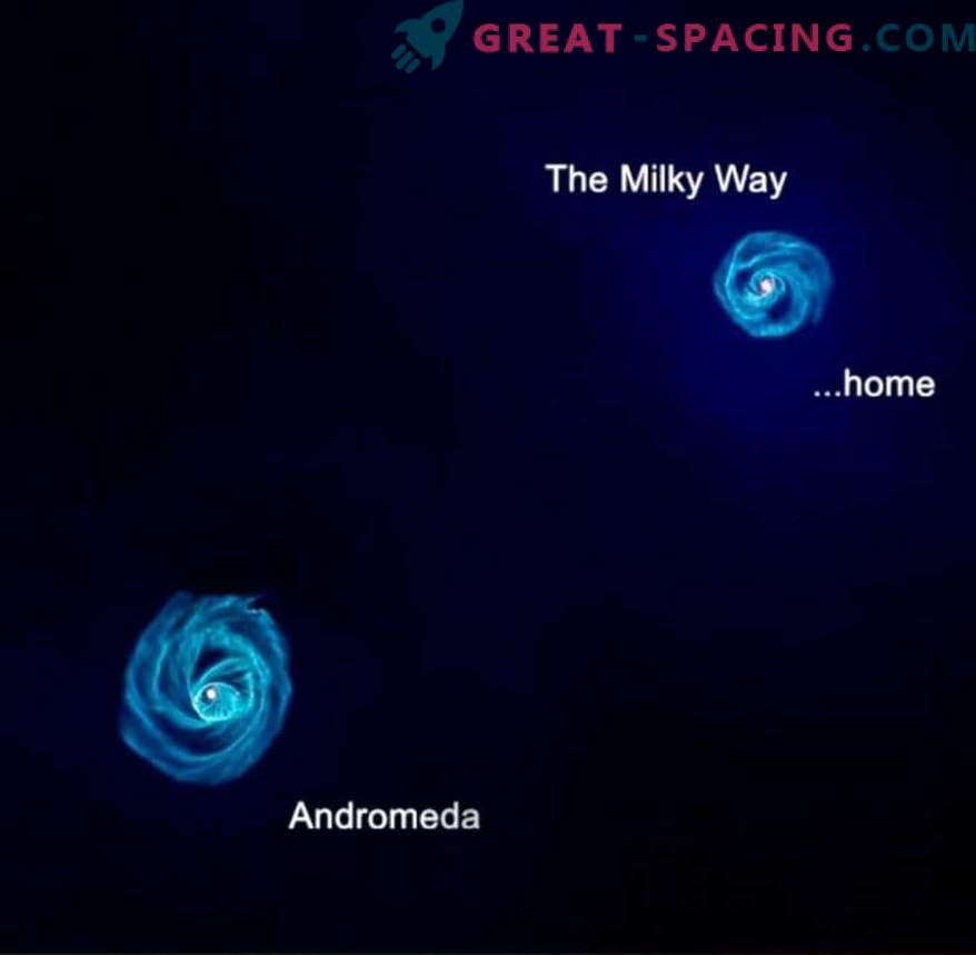 Nya uppgifter om storleken på Andromeda Galaxy