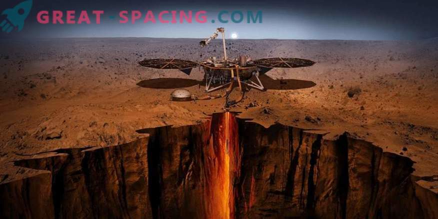 Antyder den första marshamplingen vid Martians liv
