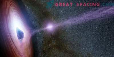 Ljus signaler följer kollisioner med supermassiva svarta hål