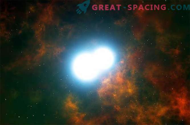 Sammanslagningen av två vita dvärgar leder till bildandet av en supernova