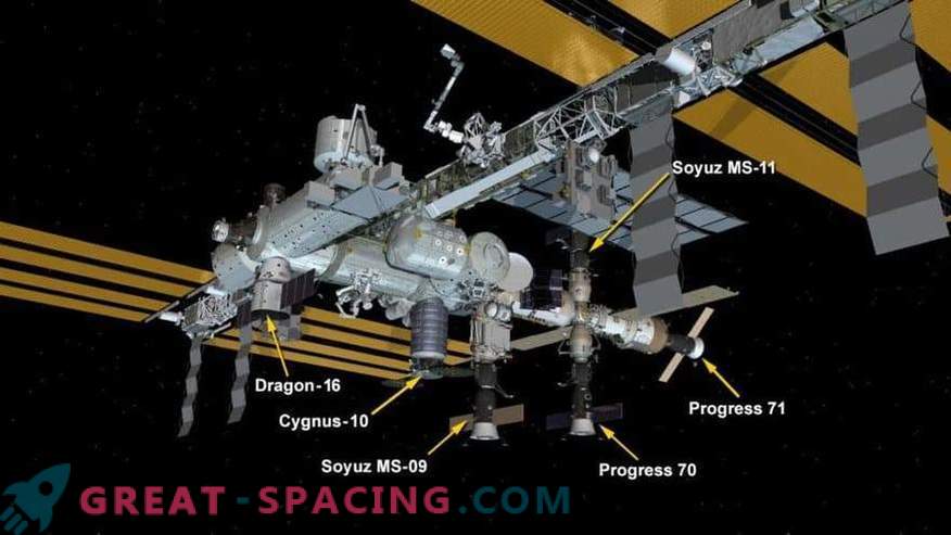 SpaceXs Dragon Capsule levererar julgranskningar till ISS