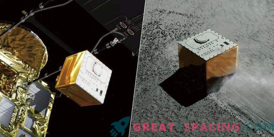 Japansk landningsutrustning MASCOT rörde asteroidytan Ryugu