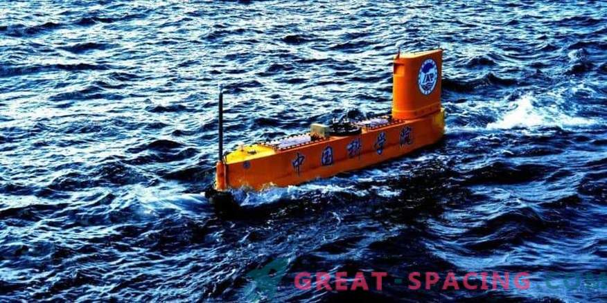 Det kinesiska automatiska fartyget lanserar små raketer för vetenskapliga ändamål