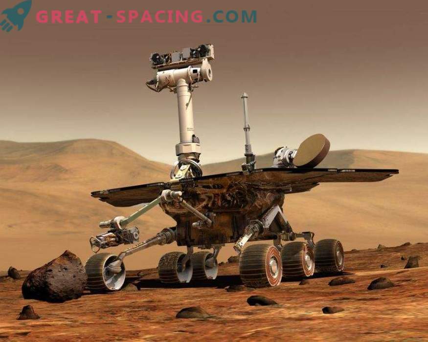 Senast försökt nå Rover Opportunity
