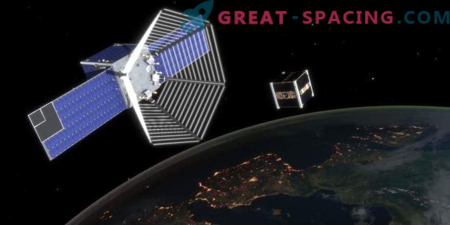 Som Ryssland erbjuder för att hantera rymdskräp med satelliter