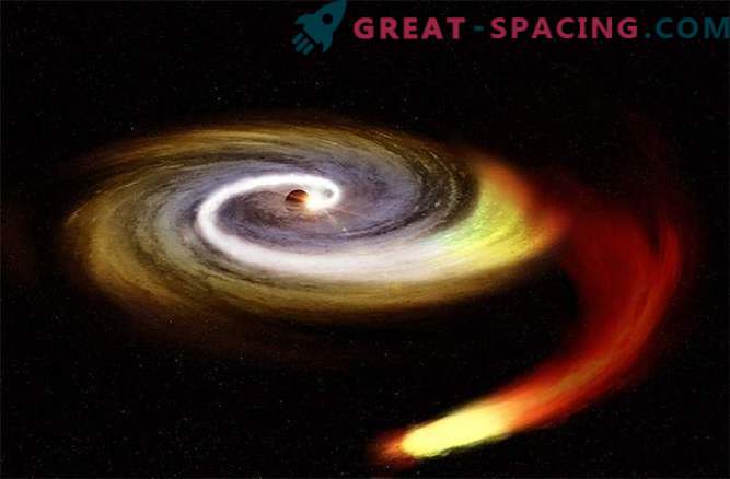 Har det mystiska objektet kolliderat med vårt svarta hål?