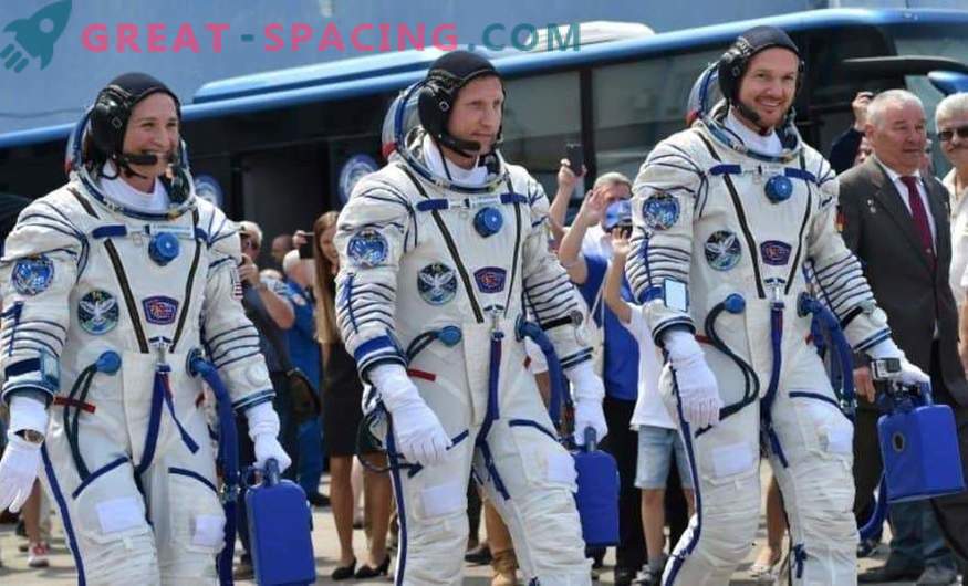 Astronauterna återvände från ISS till jorden