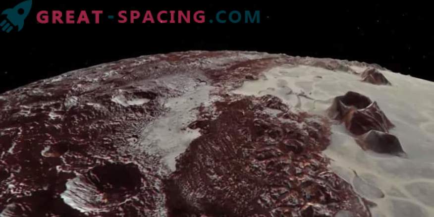 Video: Flyger över Pluto Lands