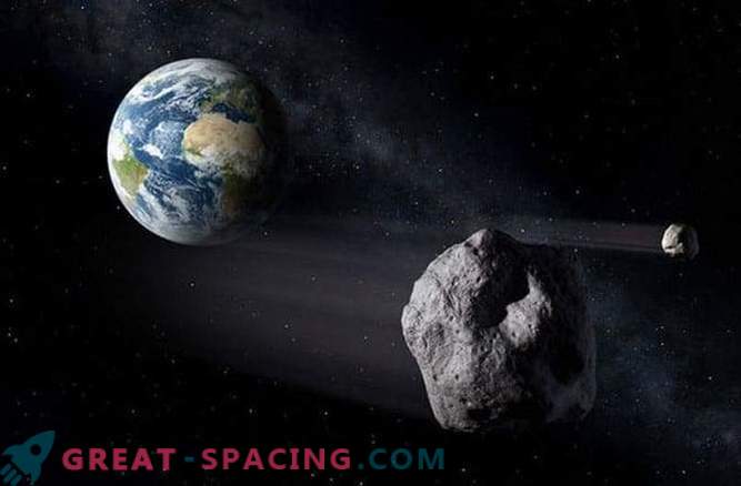 En asteroid storleken på ett litet berg flög förbi jorden på måndag (26 januari).