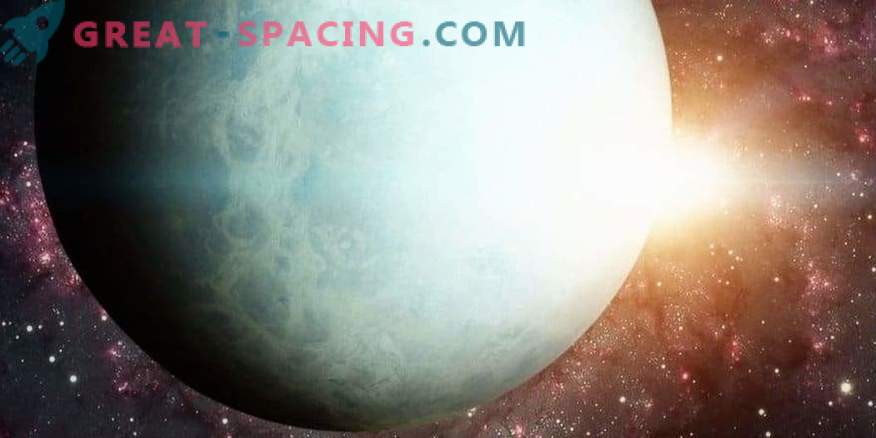 Solens inverkan på förändringen i Uranus ljusstyrka